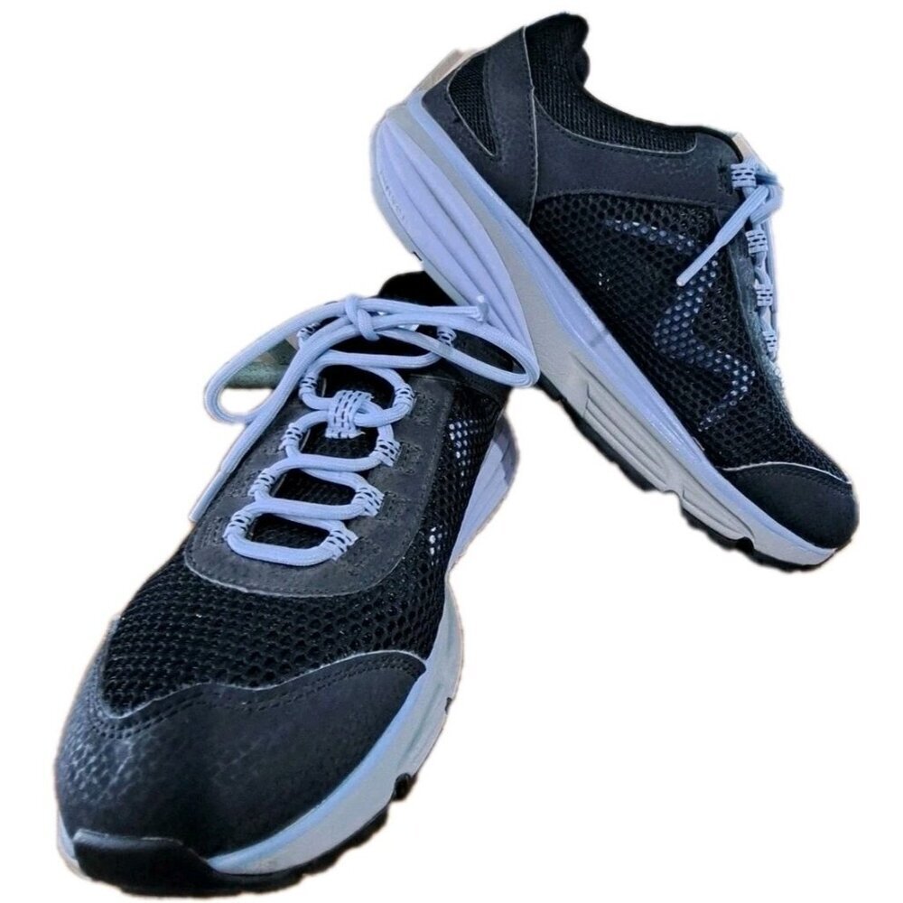 MBT Women's U.S. 7 Black Lilac Low Top Colorado 17 No Insoles